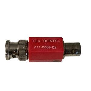 Tektronix 011-0069-02 BNC Attenuator 2X 50Ω 2W Inline Adapter Connector